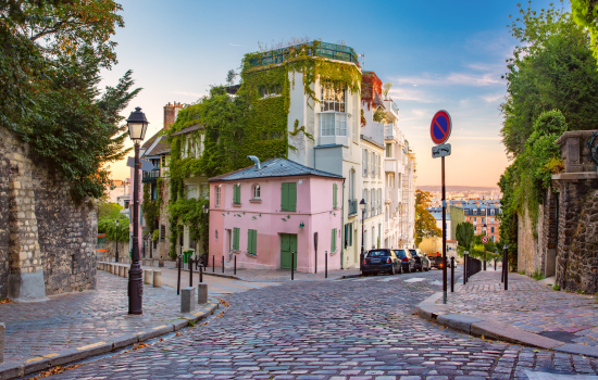 巴黎蒙马特高地（Montmartre ）Maison Rose